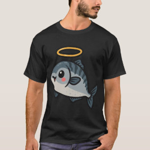 T-shirt Autocollant mignon Holy Mackerel – Poisson Kawaii