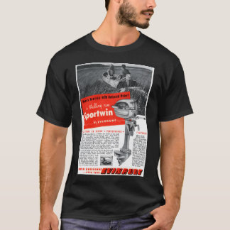 T-shirt Autocollant Né pour pêcher Forcé de travailler