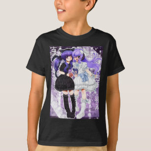 T-shirt Autocollant Rika Furude et Hanyuu