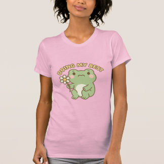 T-shirt Autocollant/T-shirt de la grenouille « Faire de mo