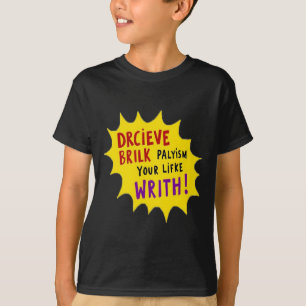 T-shirt Autocollant Typo Energy