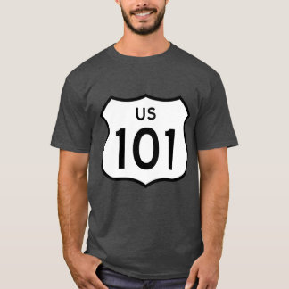 T-shirt Autocollant US Route 101