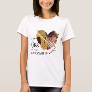 T-shirt Autographe de l'amour
