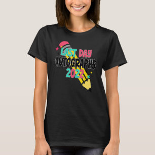 T-shirt Autographes de dernière journée 2021 2022 Enseigna