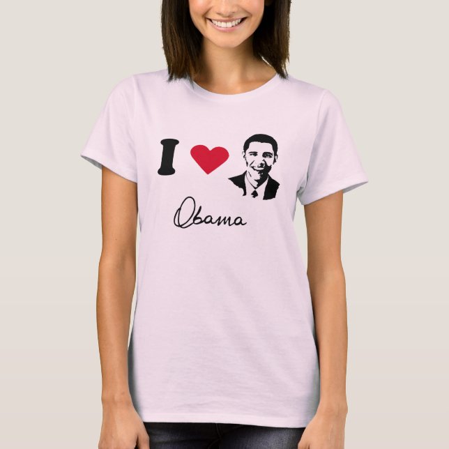 T-SHIRT AUTOGRAPHIE OBAMA (Devant)