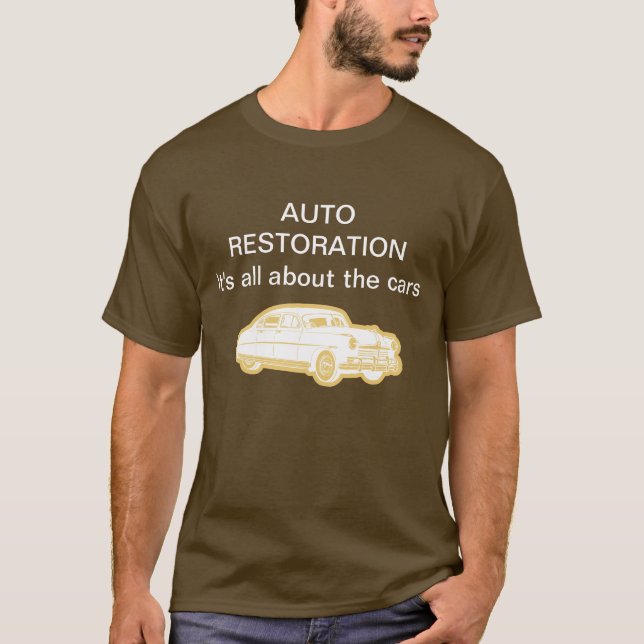 T-shirt automatique de restauration (Devant)
