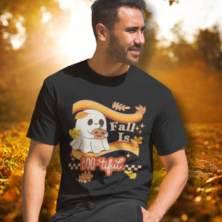 T-shirt Automne est Boo-tiful - Automne est beau - Fantôme