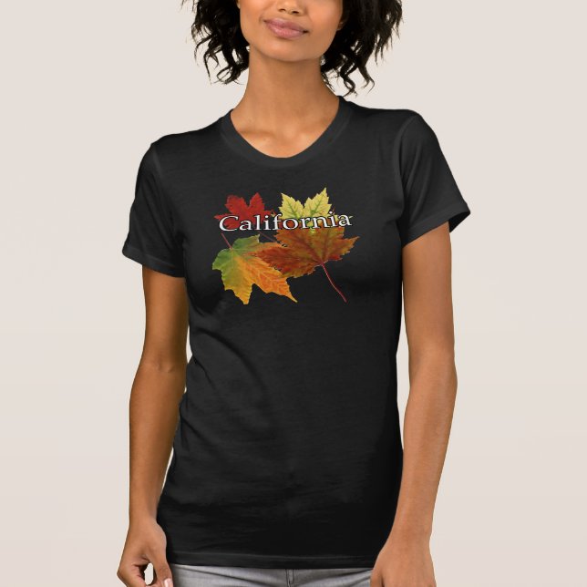 T-SHIRT AUTOMNE QUITTE EN CALIFORNIE (Devant)