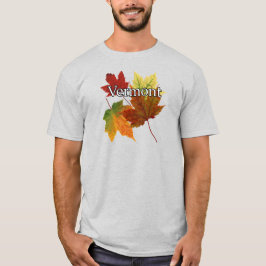 T-SHIRT AUTOMNE QUITTE EN VERMONT