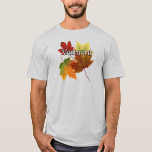 T-SHIRT AUTOMNE QUITTE EN VERMONT
