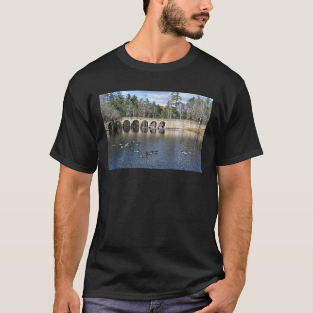 T-shirt Automne sur le lac Byrd (Devant)