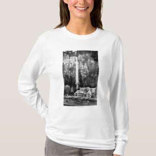T-shirt Automnes de Multnomah et photographie de loge
