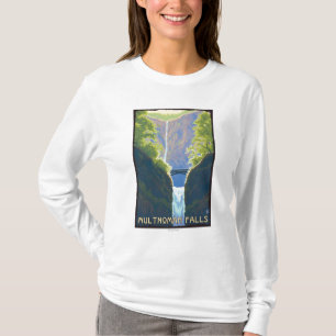 T-shirt Automnes de Multnomah, OregonMaiden des automnes