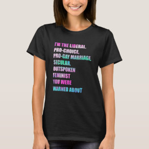 T-shirt Autonomisation féministe Droits des femmes Justice