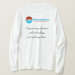 T-shirt Autonomiser les éducateurs avec le style : la long