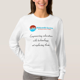 T-shirt Autonomiser les éducateurs avec le style : la long