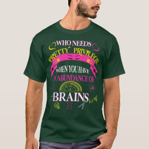 T-shirt Autonomiser les filles féministes ados sciences ma