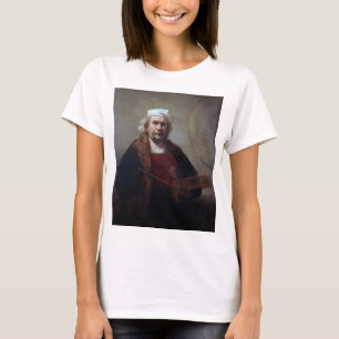 T-shirt Autoportrait à deux cercles, Rembrandt