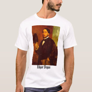 T-shirt Autoportrait avec le casquette supérieur - Edgar