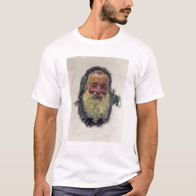 T-shirt Autoportrait de Claude Monet |, 1917 (Devant)