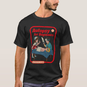 T-shirt Autopsie Pour Les Débutants Vintage Enfant Horreur