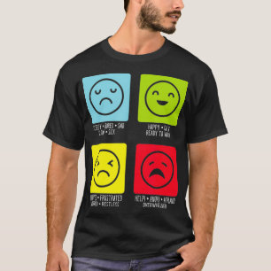 T-shirt Autorégulation SLP SLPA pour l'autisme ABA Discour