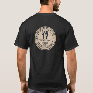 T-shirt Autorité de transport récréatif D-17 Barcelone