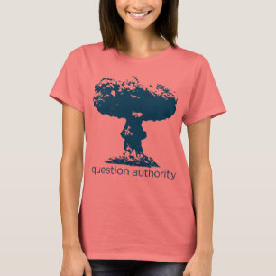 T-shirt Autorité des questions Chemise à nuage de champign