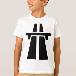 T-shirt Autoroute, autoroute, autoroute - Noir