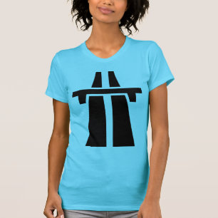 T-shirt Autoroute, autoroute, autoroute - Noir