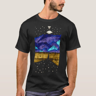 T-shirt Autoroute Extraterrestre
