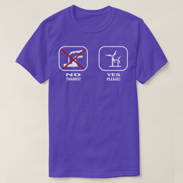 T-shirt Autrefois, l'énergie était fossile par rapport aux (Design devant)