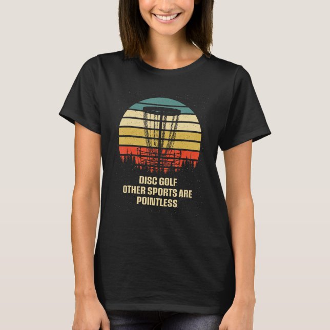 T-shirt Autres Sports Disque Sans Pointless Golf Pun Golfe (Devant)