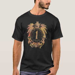 T-shirt Autriche Eagle Schilling Anniversaire 1978