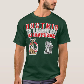 T-shirt AUTRICHE No Kangaroos Seulement les écureuils
