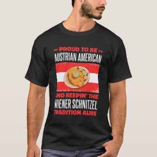 T-shirt Autriche Pour Autrichiens Origine Autriche Fière A
