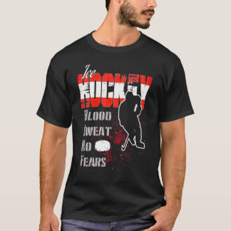 T-shirt Autriche Supporter Sang Sueur Sans Craintes Hockey