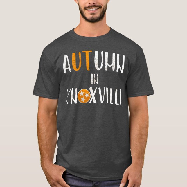 T-shirt Autumn In Knovilleennessee Fan Southern Sports gif (Devant)