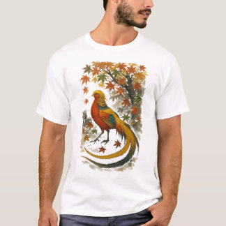 T-shirt 【Autumn Phoenix Japanese Art T-Shirt】