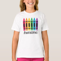 T-shirt aux couleurs époustouflantes pour les fill