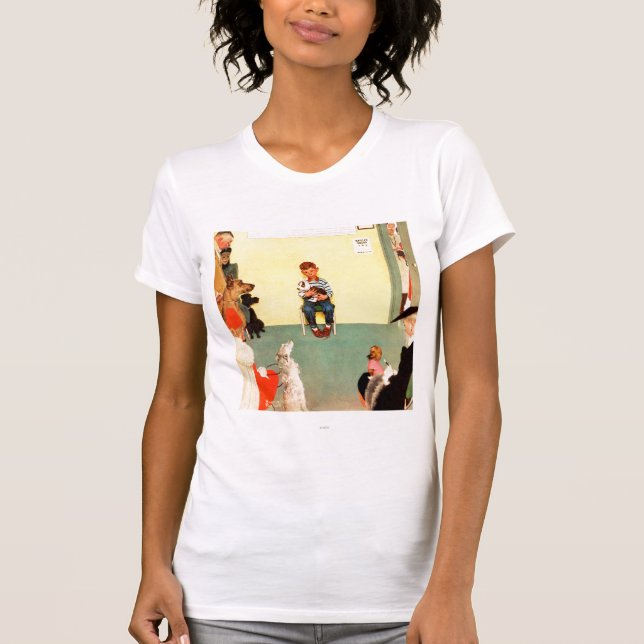 T-shirt Aux Vets de Norman Rockwell (Devant)