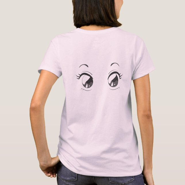 T-shirt aux yeux d'animal avec une pointe d'innoce (Dos)