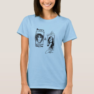 T-shirt Avant Café   Après le café