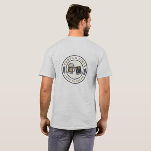 T-shirt avant de homme-crête, dos de joint