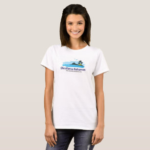 T-shirt avant de logo d'Eleuthera Bahamas des