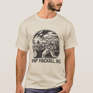 T-shirt Avant "de Mackall de camp" - longue étiquette -