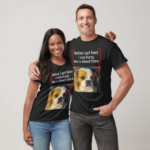 T-shirt Avant d'être réparé, j'étais pendu comme un grand 