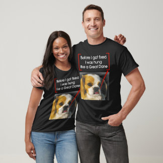 T-shirt Avant d'être réparé, j'étais pendu comme un grand 