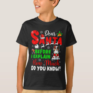 T-shirt Avant D'Expliquer Combien Vous Connaissez Xmas Pap