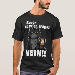 T-shirt Avant du mich fragmenter Nein Cat Kitten Café